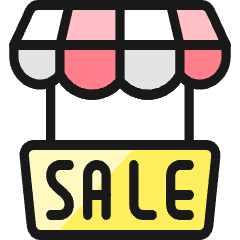 Shop Sale Icon from Ultimate Colors Set