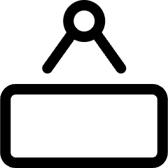 Shop Sign Icon from Ultimate Regular Set