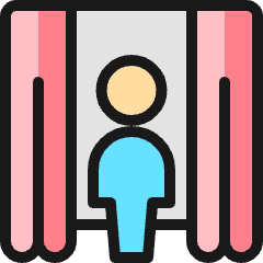Show Person Icon from Ultimate Colors Set