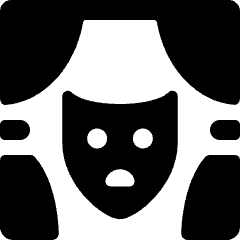 Show Theater Show Masks Icon from Ultimate Bold Set