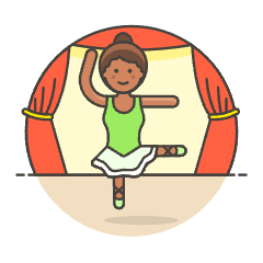 Ballet Show 2 Illustration from UX Colors Set