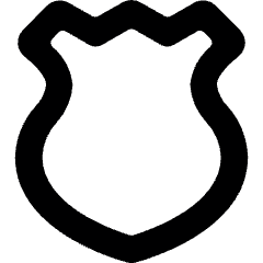 Sign Badge Badge 1 Alternate Icon from Ultimate Bold Set