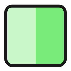 Sign Badge Rectangular Round Icon from Ultimate Colors Set