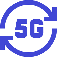 5g Refresh Signal Icon from Sharp Duo Set
