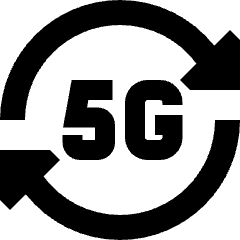 5g Refresh Signal Icon from Sharp Remix Set