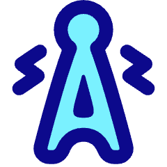 5g Signal Tower Icon from Plump Pop Set