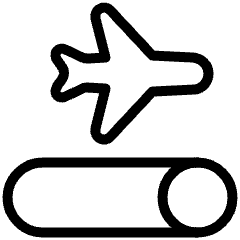 Airplane Mode Toggle Icon from Ultimate Light Set