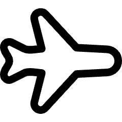 Airplane Plane Mode Icon from Ultimate Regular Set