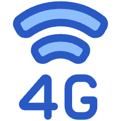 Cellular Network 4g Icon from Plump Duo Set