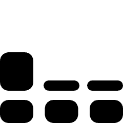 Dual Sim Signal 2 Icon from Ultimate Bold Set