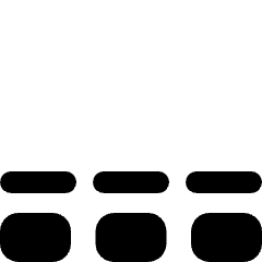 Dual Sim Signal 3 Icon from Ultimate Bold Set