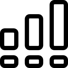 Dual Sim Signal Full Icon from Ultimate Regular Set