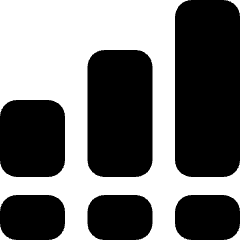 Dual Sim Signal Full Icon from Ultimate Bold Set