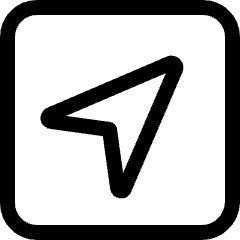 Gps Location Rectangle Icon from Ultimate Regular Set