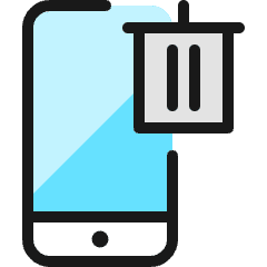 Phone Action Bin 1 Icon from Ultimate Colors Set
