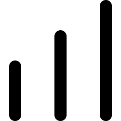 Phone Signal Full Icon from Micro Line Set