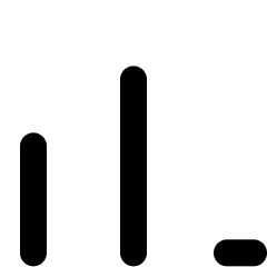 Phone Signal Medium Icon from Micro Line Set