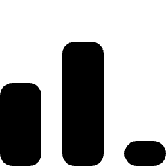 Phone Signal Medium Icon from Micro Solid Set