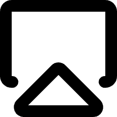 Screen Sharing Icon from Micro Line Set