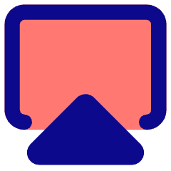 Screen Sharing Icon from Core Pop Set