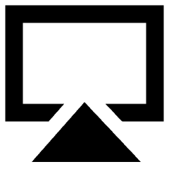 Screen Sharing Icon from Sharp Remix Set