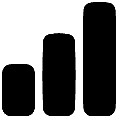Signal Full Icon from Flex Solid Set