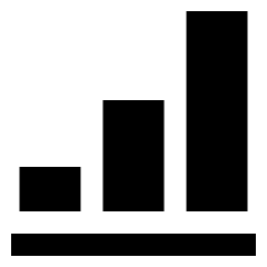 Signal Full Icon from Sharp Solid Set
