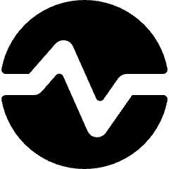 Signal Graph Circle Icon from Micro Solid Set