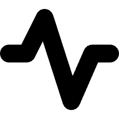 Signal Graph Icon from Micro Solid Set