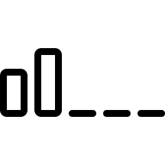 Signal Low Icon from Ultimate Light Set