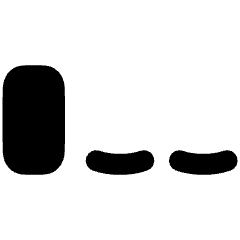 Signal Low Icon from Plump Remix Set