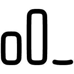 Signal Medium Icon from Plump Line Set
