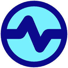 Wave Signal Circle Icon from Plump Pop Set