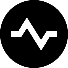 Wave Signal Circle Icon from Sharp Solid Set