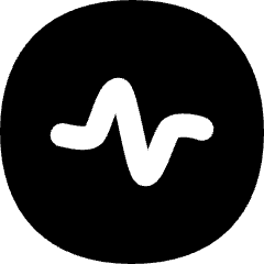 Wave Signal Circle Icon from Flex Solid Set