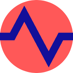 Wave Signal Icon from Sharp Pop Set