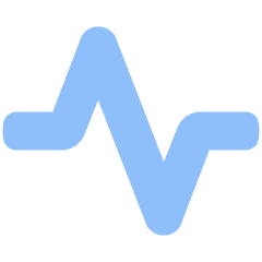 Wave Signal Icon from Plump Flat Set