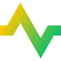 Wave Signal Icon from Sharp Gradient Set