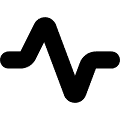 Wave Signal Icon from Core Solid Set