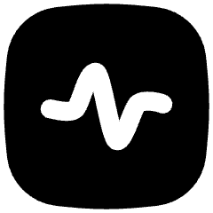 Wave Signal Square Icon from Flex Solid Set