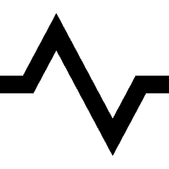 Wave Signal Icon from Sharp Remix Set