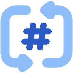 Channel Slack Icon from Plump Flat Set