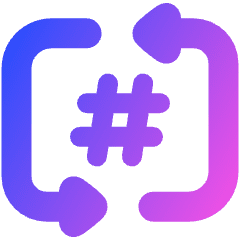 Channel Slack Icon from Plump Gradient Set