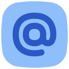 Mention Account Username Email Address Icon from Flex Flat Set