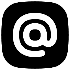 Mention Account Username Email Address Icon from Flex Solid Set