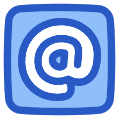 Mention Account Username Email Address Icon from Plump Duo Set