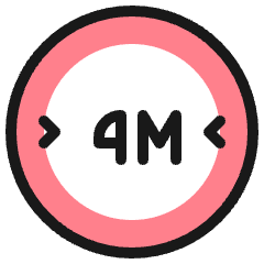 Road Sign 4m Wide Icon from Ultimate Colors Set