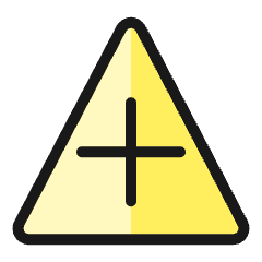 Road Sign Crossroad Icon from Ultimate Colors Set