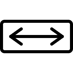 Road Sign Look Both Ways Icon from Ultimate Light Set