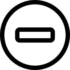 Road Sign No Entry Icon from Ultimate Regular Set